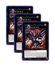 Yugioh! Number 107: Galaxy-Eyes Tachyon Dragon MZTM-EN091 (Rare) 1st Ed 3x