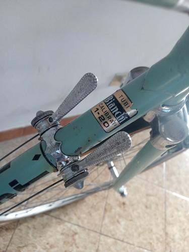 Bianchi Mod. Record 70 Stahl Campagnolo Valentino Rennrad Vintage - Bild 9 von 22