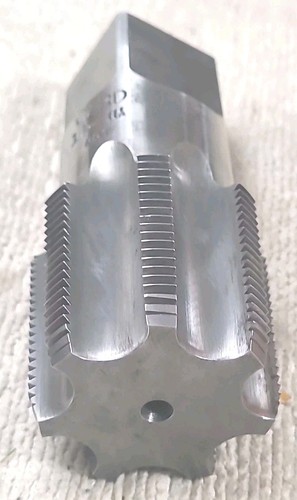 Union Twist Drill 1 1/2"-11-1/2 NPT Carbon 7 Flute Pipe Tap USA MADE TOOL 1140 - Picture 6 of 10