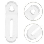 8pcs Acryl Eckhalterungen Dekorative Eckklammern Clear Box Right