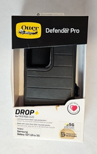 OtterBox Defender Pro Case Samsung Galaxy S21 Ultra 5G Black Holster NIB