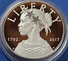 A 2017S American Liberty Silver Medal 225th Anniversary - San Francisco - Proof