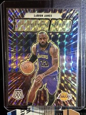 LeBron James 2024-25 Panini Mosaic Thunder Road Silver Mosaic Prizm Parallel #3