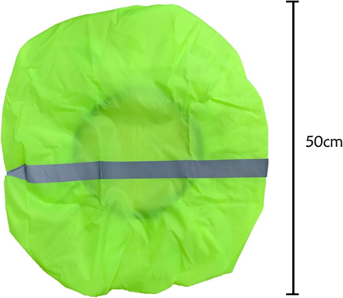 Coprizaino Impermeabile 2 Pezzi 18–30L, Copertura Antipioggia per Zaini Scolasti - Foto 2 di 12