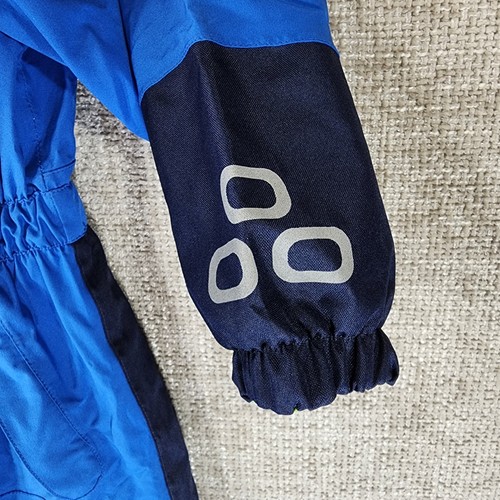 Bergans of Norway Youth Snowsuit Onepiece Hooded US Size 6 Blue/Navy - Picture 3 of 16