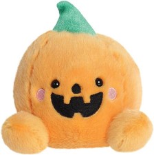 Aurora Palm Pals Halloween Carver Jack O'Lantern 5 Inch Plush Soft Toy Eco-fr...