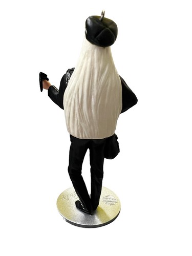 2000 Harley Davidson Barbie Handcrafted Hallmark Keepsake Ornament - Picture 3 of 4