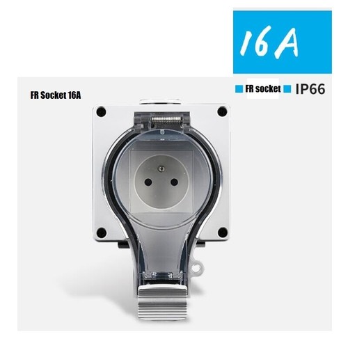 New 13A16A long handle IP66waterproof industrial socket for outdoor car charging - Picture 21 of 30