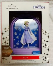 Hallmark 2021 Disney Frozen Elsa Light Up Ornament Walmart Exclusive