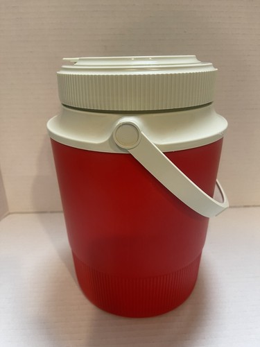 Pizza Hut Thermos Cooler Jug 1/2 Gallon Gott Model 1502 Red White. - Picture 6 of 10
