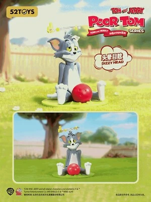 52toys TOM and JERRY poor tom series 4 mystery boxes set of