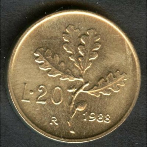 REPUBBLICA ITALIANA 20 Lire dal 1957 al 2001 FDC (UNC) / PROOF - Foto 34 di 59