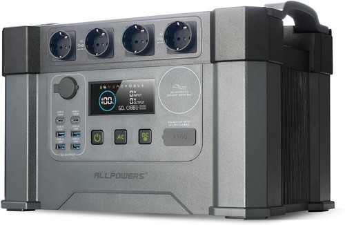ALLPOWERS S2000 Pro Tragbarer Powerstation 1500Wh, MPPT Solargenerator für Wohn - Bild 1 von 9