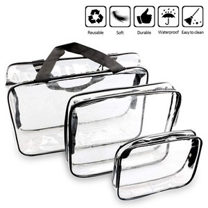 Details About Clear Toiletry Makeup Bags Pvc Plastic Travel Cosmetic Bag With Zipper 3 Pack Details About Clear Toiletry Makeup Bags Pvc Plastic Travel Cosmetic Bag With Zipper 3 Pack