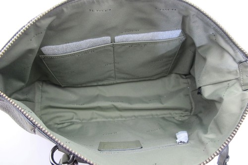 Nuevo con etiquetas Auténtico COACH Cuero Mixto PRIMROSE Cartera Hombro Excedente Oscuro 55532 - Imagen 8 de 8