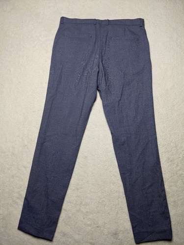 H&M Skinny Fit Mens Suit Gray Blue Blazer 42R Pants 36x30 - Picture 2 of 23