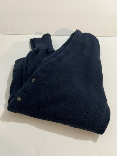 Vintage Jantzen Cardigan XL Blue Sweater Grandpa Core Knit Mens - Picture 2 of 8