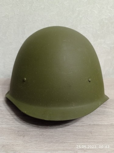 Original Military Helmet SSh 40 Steel WW2 Soviet Army RKKA WWII Russian - Picture 3 of 15
