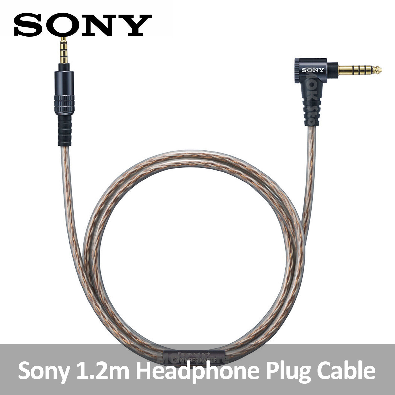 Sony MUC-S12SB1 1.2m Balanced Standard Plug Headphone Cable Replacement