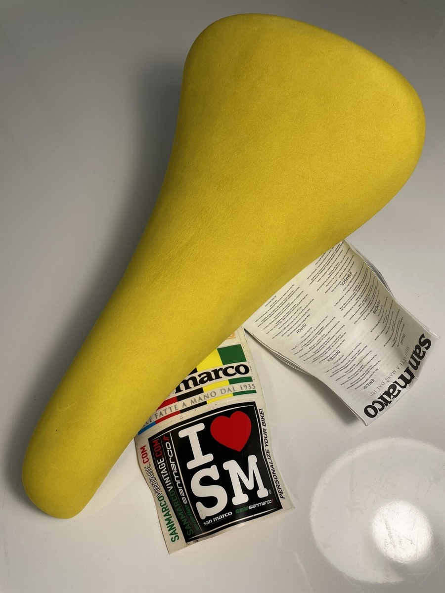 サンマルコ　concor super corsa イエロー NOS Selle San Marco Concor Supercorsa Vintage Yellow chamois