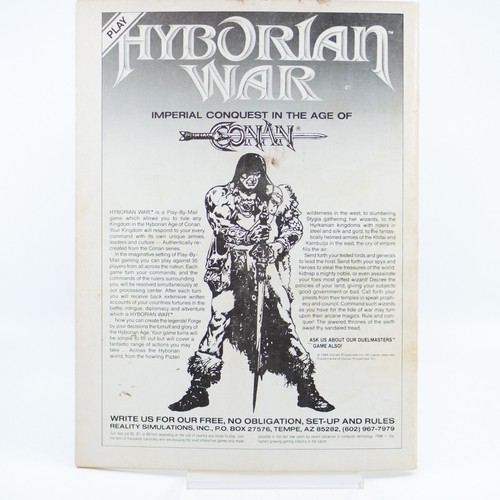 SAVAGE SWORD OF CONAN MAGAZINE #177 1990 - Picture 6 of 11