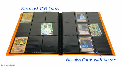 Arkero-G 18-Pocket Pro-Binder na 360 kart album kolekcjonerski Magic, Pokemon, YuGiOh! - Zdjęcie 77 z 86