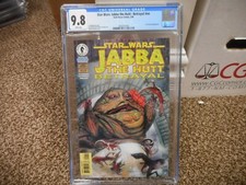 Star Wars Jabba the Hutt Betrayal nn 1 cgc 9.8 Dark Horse 1996 NM MINT WHITE pgs