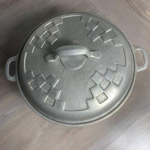 VINTAGE ALUMINUM 4QT DUTCH OVEN ROASTER With Lid BALCO 1142 - Picture 2 of 8