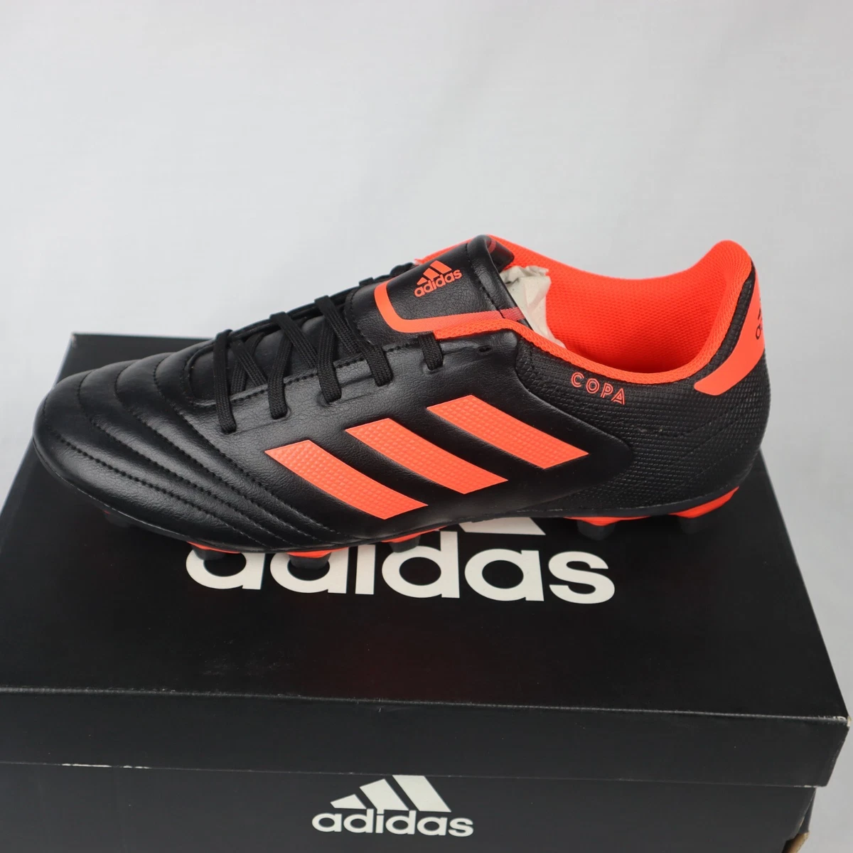 Jugar juegos de computadora astronomía parásito Adidas Copa 17.4 FXG Soccer Football Boots (Black Sold Red) | eBay