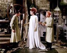 AWESOME THE BRIDE OF FRANKENSTEIN IN COLOR 8x10 classic PHOTO!!!