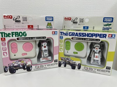 新品未使用　The GRASSHOPPER QSTEER Choro-Q TAKARA TOMY Q-STEER The Frog Grasshopper Mini RC Car