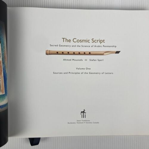 Cosmic Script Sacred Geometry and Science of Arabic Penmanship Volume 1 and 2 - Picture 4 of 24