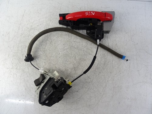 Audi A1 MK1 2010 - 2018 NS Passenger Side Door Handle & Lock 3-Door Red N9