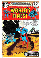 SUPERMAN AND BATMAN WORLDS FINEST #219 CVR A 1ST PRINT 1973 DC COMICS FN
