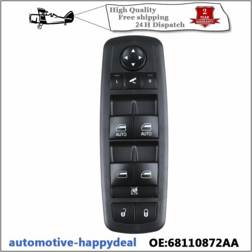 Power Window Switch 68110872AA For Chrysler Grand Voyager 2008-2016 ESS/RT/024A - Picture 3 of 6