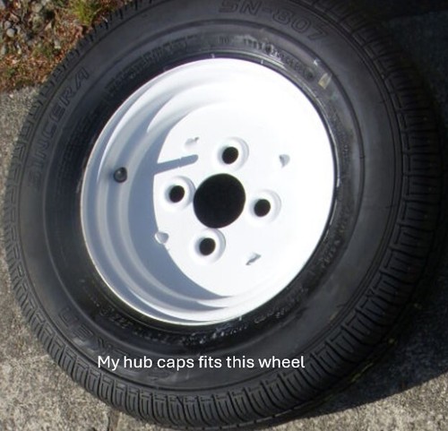 ERIBA PUCK BRAND NEW CONDITION HUB CAPS X 2 BACK BY DEMAND - Picture 4 of 7