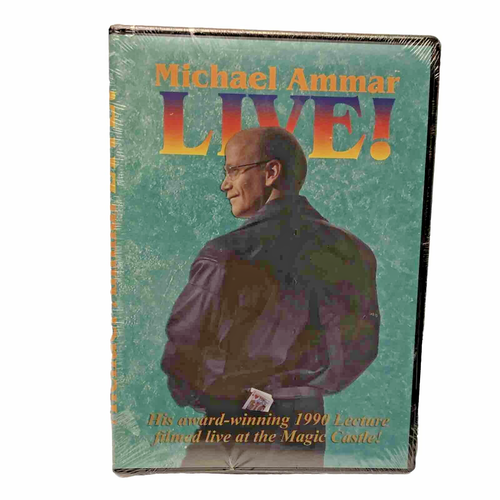 NEU OOP Michael Ammar Live! Preisgekröntes Magic Performance Zauberschloss How To - Bild 2 von 4