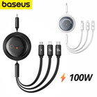 Baseus Ladekabel 3in1 Kabel für iPhone /USB-C/Micro-USB-Kabel 100 W 1,1m