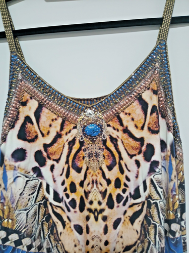 CAMILLA Drop Crotch Jumpsuit Dragon Lady Size S AU 10/US 6 ICONIC PRINT - Bild 12 von 17