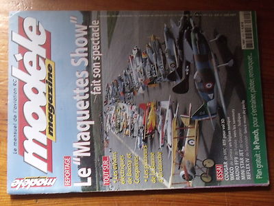 Revue Modèle Magazine N°610 - Avec Planches Punch, Cougar, Waco, Radio FF9 - Occasion