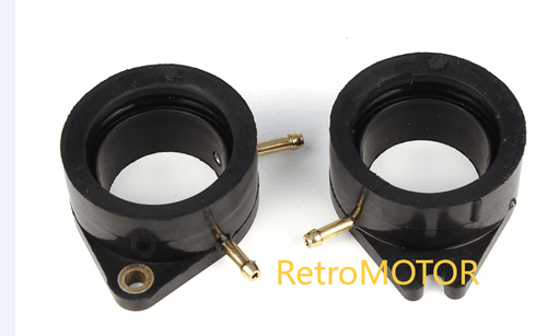 2Pcs Carburetor Intake Manifold Boot For Yamaha Virago XV1100 XV700 XV750 XV920