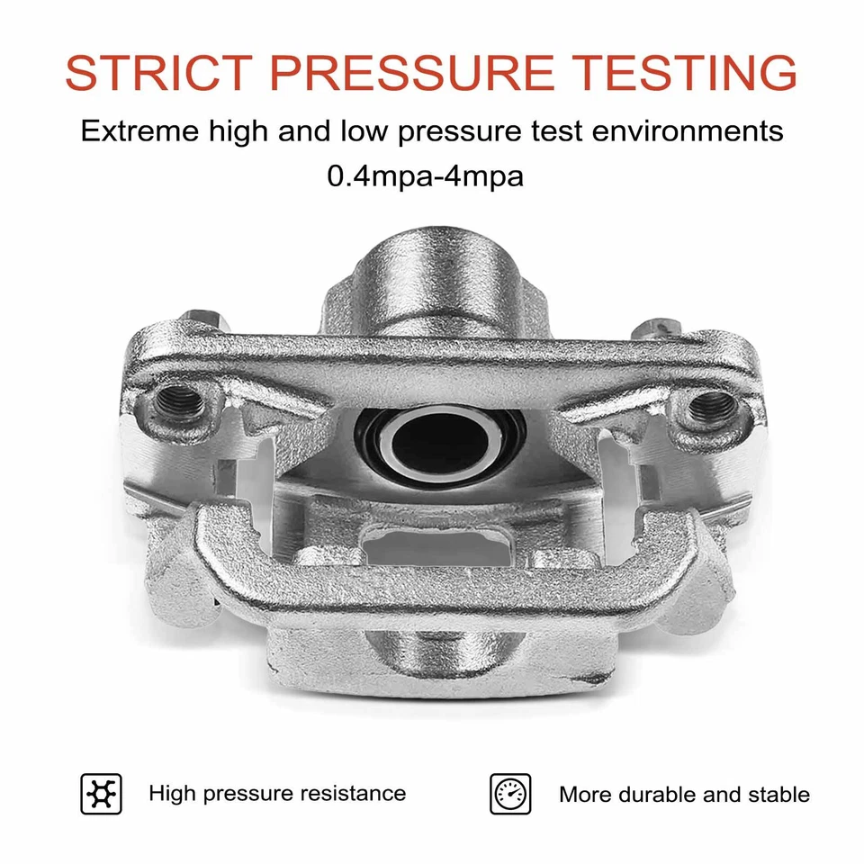 2pcs Rear LH&RH Disc Brake Caliper with Bracket for Mitsubishi Montero 2001-2006 - Imagem 4 de 4