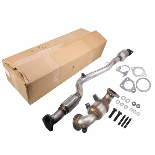 Front & Rear For 2011-2015 Chevrolet Cruze 1.4L l4 Turbo Catalytic Converter - Picture 16 of 16
