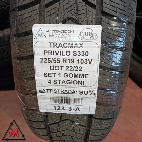 Gomma pneumatico 4 stagioni 225/55 R19 103V TRACMAX PRIVILO S330 usati 102078 - Picture 2 of 9