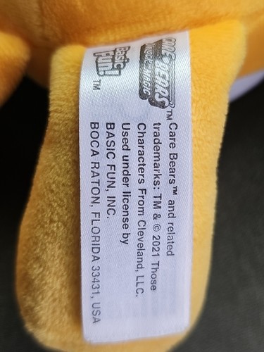 Care Bears Unlock the Magic Yellow Smiling Star 9 Zoll Plüschbär 2021 - Bild 3 von 3