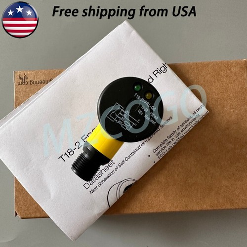 NEW For Banner T18-2VPRL-Q8 Photoelectric Sensor Switch 10-30VDC 150mA 4-Pins - Picture 8 of 10