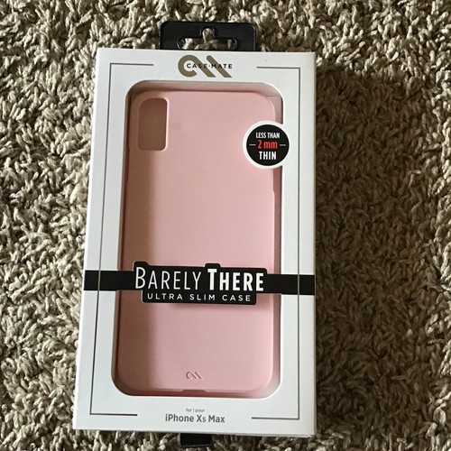  Neu im Karton Case Mate Hülle Barely There Ultra Slim Pink iPhone XS Max - Bild 1 von 4