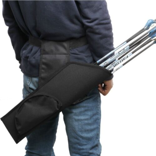 Arrow Archery Quiver Bag Holder Adjustable Waist Belt Shoulder Strap Camo - Afbeelding 1 van 9