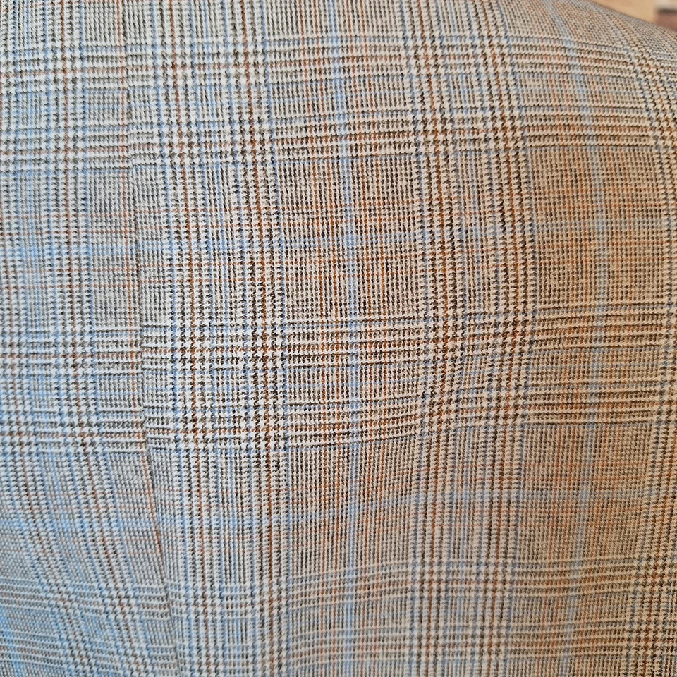 Blazer Abrigo Deportivo Sears Años 60 Para Hombre 42S Multicolor Tartán SV Foto 4 de 4