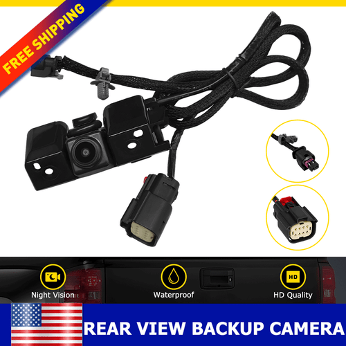 84062896 Backup Camera for Chevy Silverado/GMC Sierra 2500HD 2016 2017 2018 2019 - Picture 1 of 24